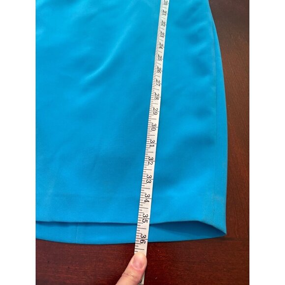 W by Worth Y2K Halter Mini Dress in Electric Blue Size 0 - Picture 8 of 13